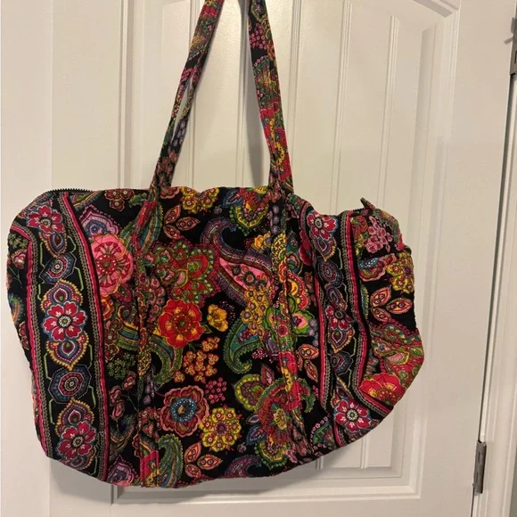 Vintage set of 2 Vera Bradley duffel bags - Picture 3 of 11